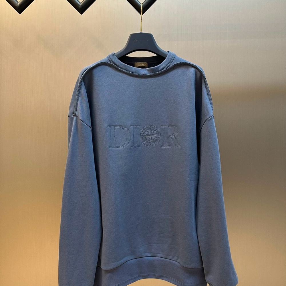 Dior Blue Crewneck Sweater